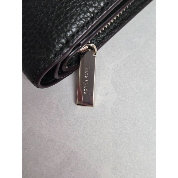 KATE SPADE LEILA MEDIUM COMPACT BIFOLD WALLET GREEN LEATHER CARD CASE ID RARE - Picture 11 of 12